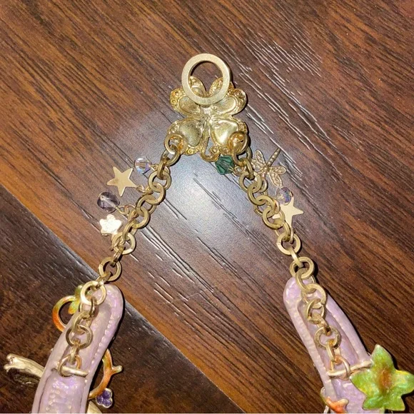 Kirks Folly Protected by Fairies Delphine Whimsical Horseshoe ornament